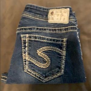 Silver Suki Capris